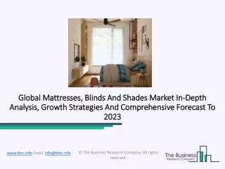 global global mattresses blinds and shades market