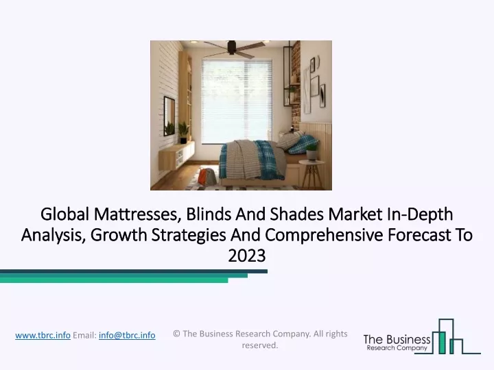 global global mattresses blinds and shades market