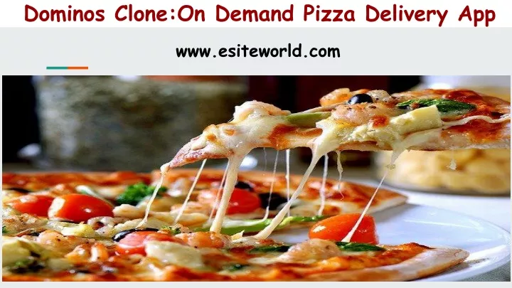 dominos clone on demand pizza delivery app