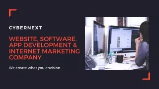 Custom WordPress Development Company - Cybernext.io