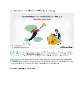 get ultimate local service business with