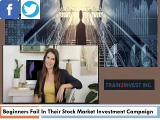 beginners fail in their stock market investment