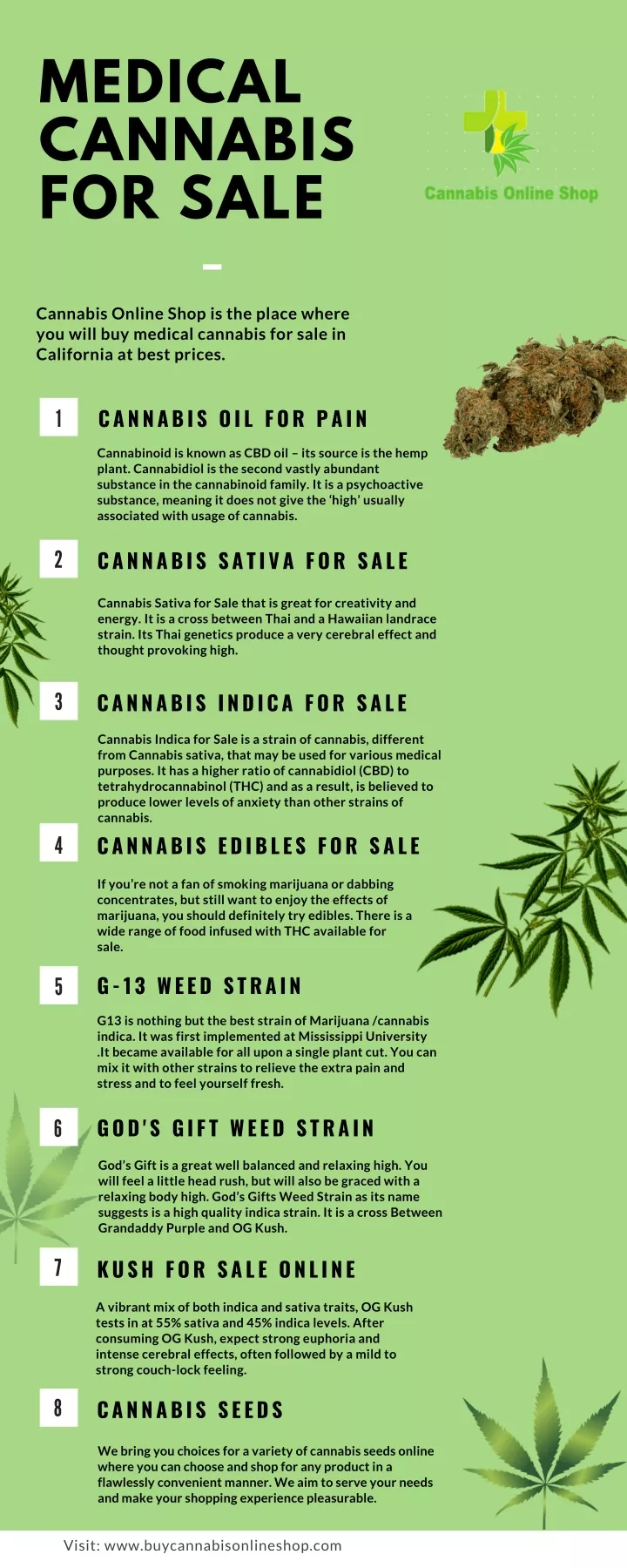 medical cannabis for sale