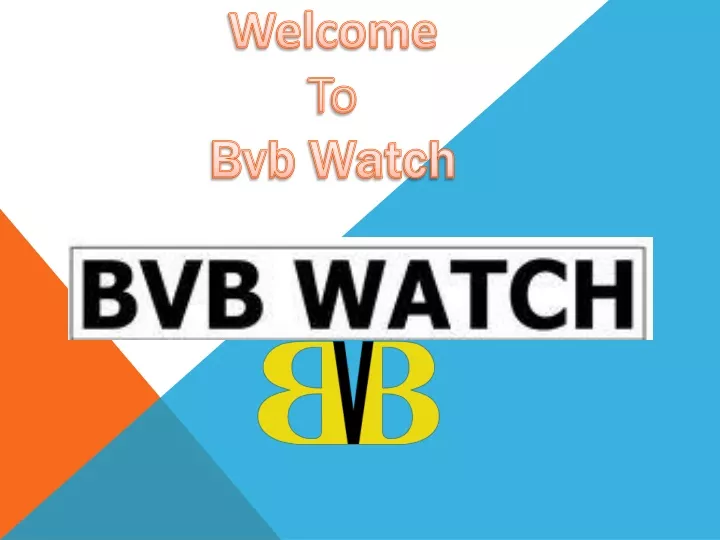 welcome to bvb watch