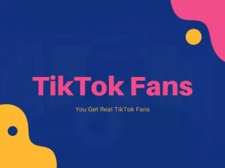 Get TikTok Fans