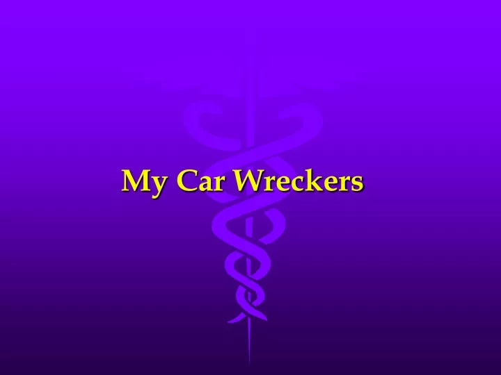 my car wreckers