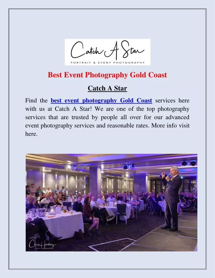 best event photography gold coast catch a star