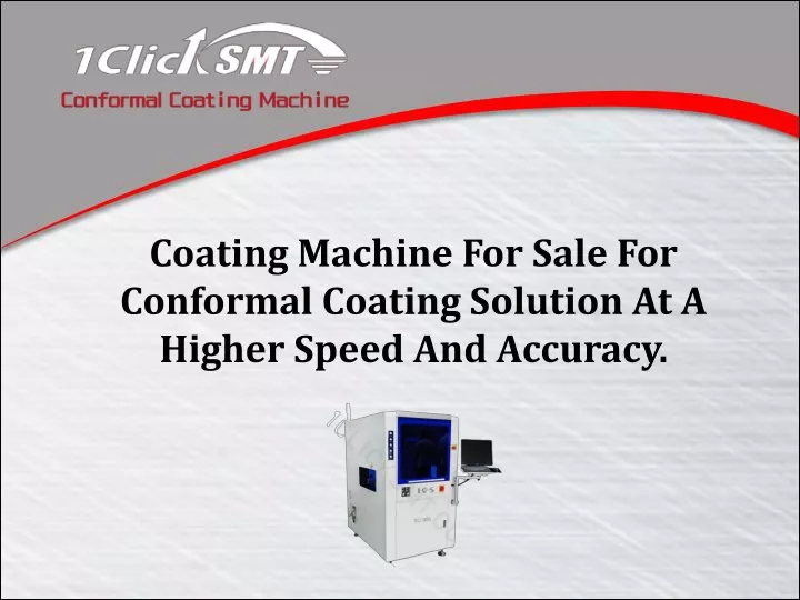 coating machine for sale for conformal coating