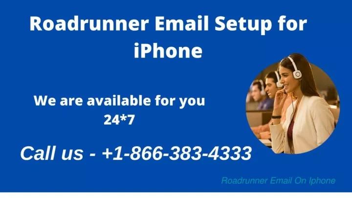 roadrunner email on iphone