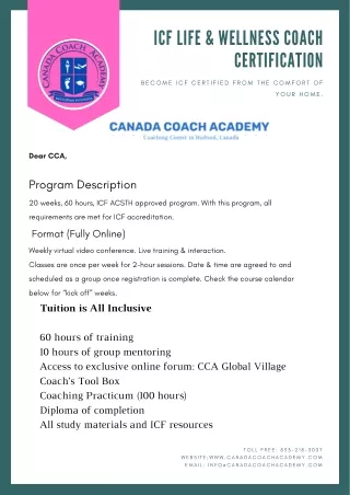 ICF Coaching Toronto