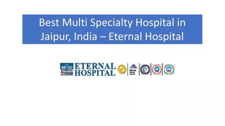 best multi specialty hospital in jaipur india
