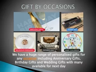 Shop Ocassional gifts on Gift by Post