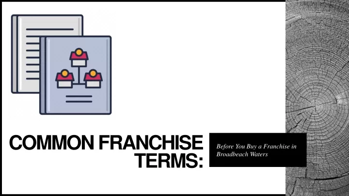 common franchise terms
