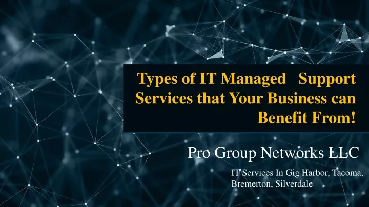 types of it managed support services that your business can benefit from