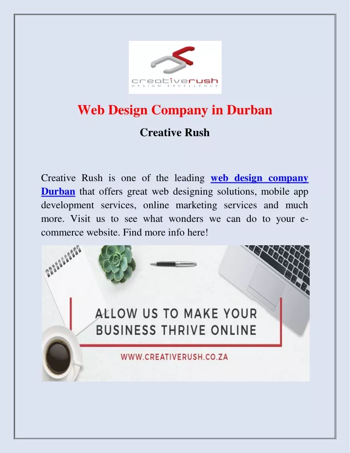 web design company in durban