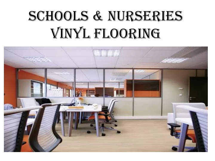 schools nurseries vinyl flooring