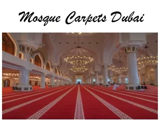mosque carpets dubai