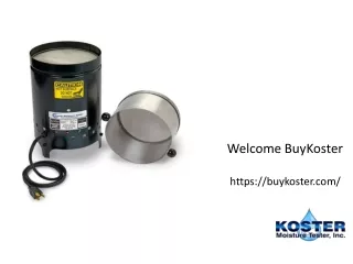 welcome buykoster