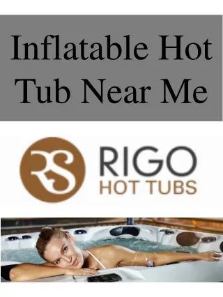 inflatable hot tub near me