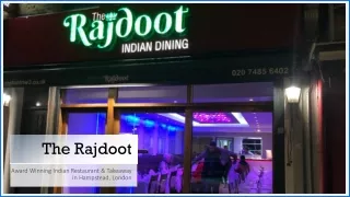 The Rajdoot - Best Restaurant of the year near Camden
