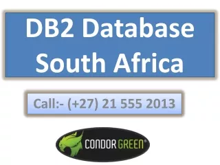 DB2 Database South Africa