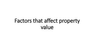 factors that affect property value