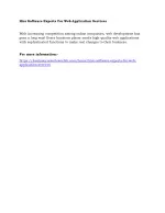 Hire Software Experts For Web Application Services - slide 1