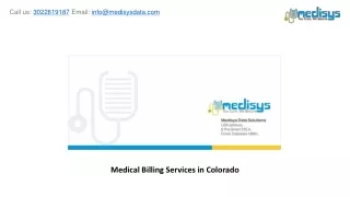 medical billing services in colorado