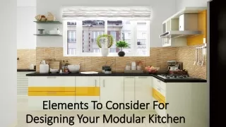 Popular types of modular kitchen styles