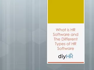 What is HR Software and The Different Types of HR Software