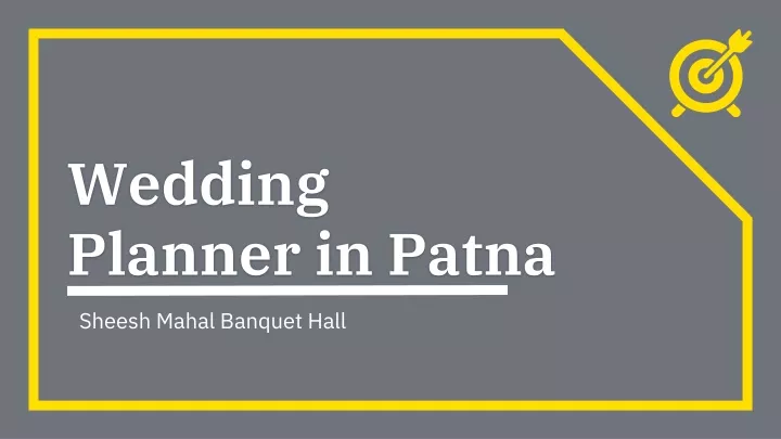 wedding planner in patna
