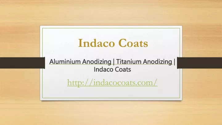 indaco coats