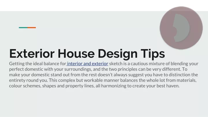 exterior house design tips getting the ideal