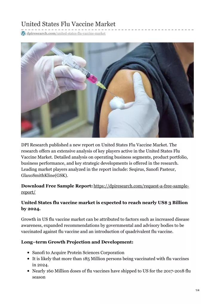 united states flu vaccine market
