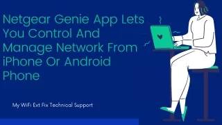 Netgear Genie App Lets You Control And Manage Network From iPhone Or Android Phone