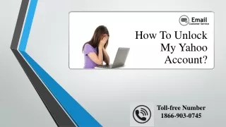 How To Unlock My Yahoo Account?