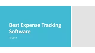 best expense tracking software