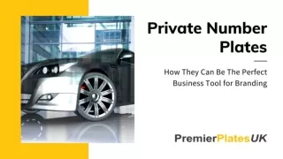 private number plates
