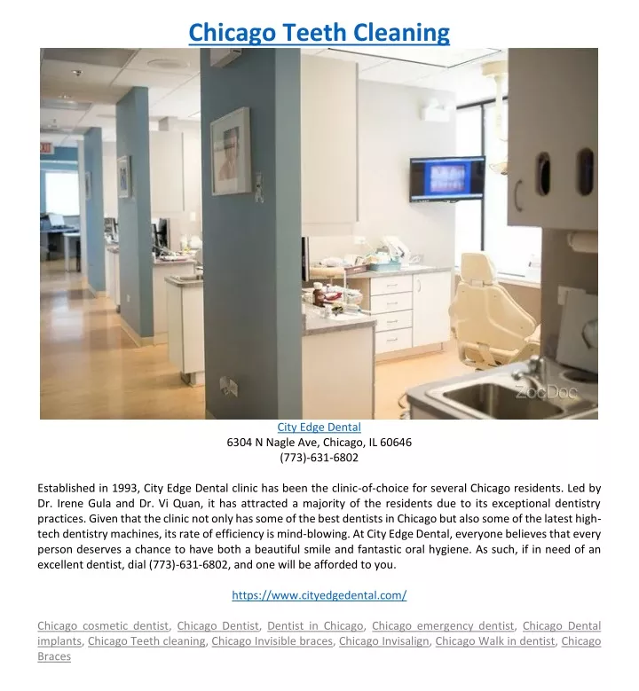 chicago teeth cleaning