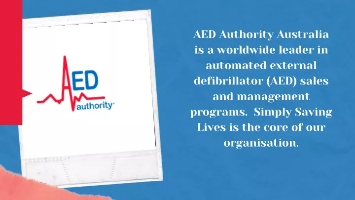 aed authority australia is a worldwide leader