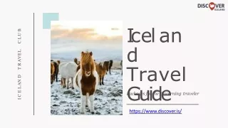 Iceland travel guide  ~ Discover celand