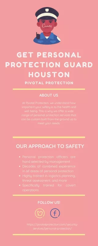 Get Personal Protection Guard Houston | Pivotal Protection