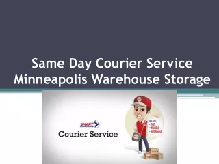 The efficiency required for medical courier service Minneapolis