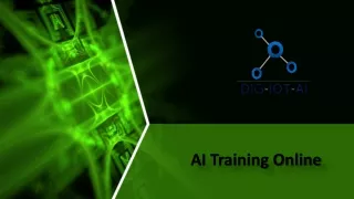 AI Training Online, Artificial Intelligence Course in India - Dig-iot-ai