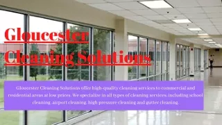 gloucester cleaning solutions