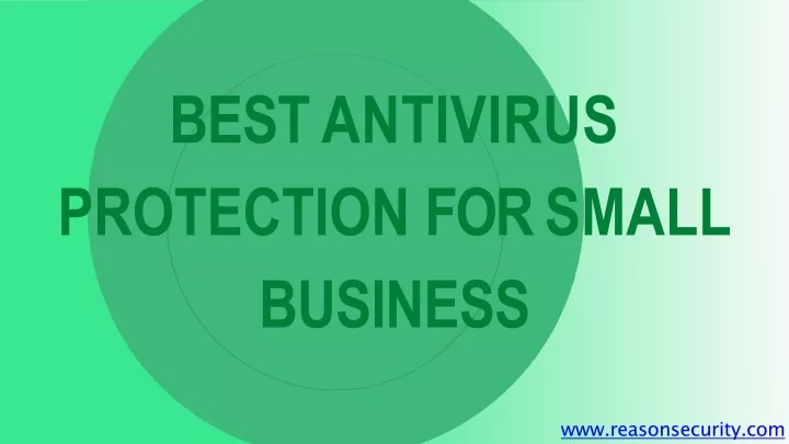 best antivirus protection for small business
