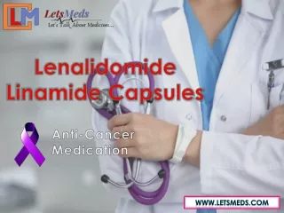 Linamide Capsules Price Online | Beacon Lenalidomide Wholesaler | Generic Revlimid Brands