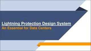 Lightning Protection Design System – An Essential for Data Centers