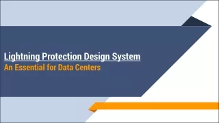 Lightning Protection Design System – An Essential for Data Centers