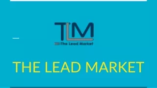 Get Your Lead Nurtured with TLM End to End Support